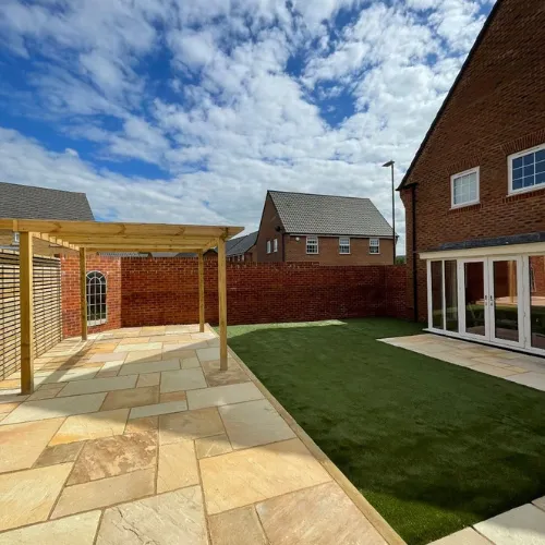Recent driveway and patio project